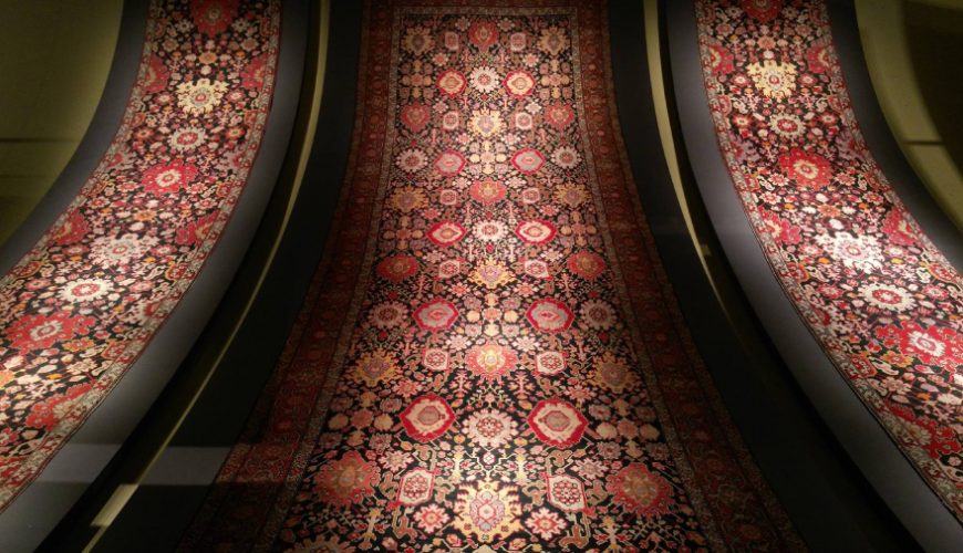 azerbaijan carpets at national carpet museum