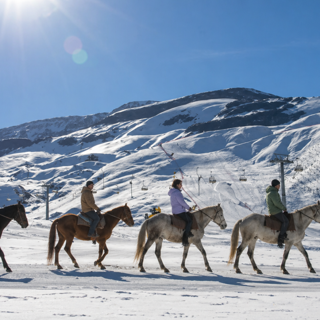 Horseback Riding Through Scenic Trails