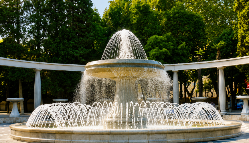 History of Baku Fountain Square